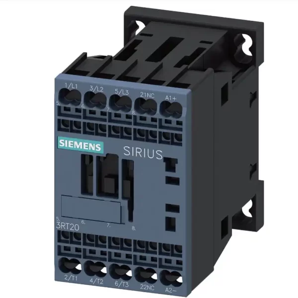 Khởi động từ 12A 5kW 400V ⚡️ 1NO 0NC ✅ Siemens 3RT2017-2LB41
