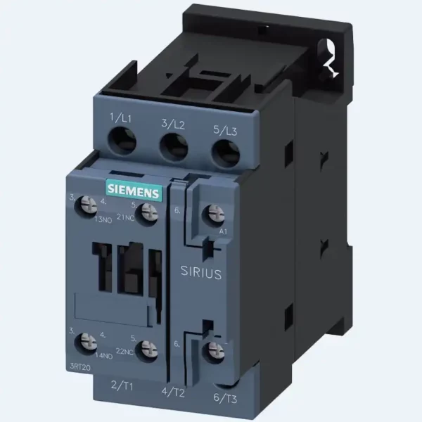 Khởi động từ 17A 5kW 400V ⚡️ 1NO 1NC ✅ Siemens 3RT2025-1NF30