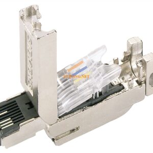 Cổng Kết Nối RJ45 Công Nghiệp FastConnect 180° Chống Nhiễu Vỏ Kim Loại - 6GK1901-1BB10-2AA0