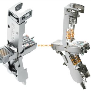 Đầu nối công nghiệp Ethernet RJ45 10G Siemens 6GK1901-1BB12-2AA0 - Cổng FastConnect CAT6A, vỏ kim loại bền bỉ
