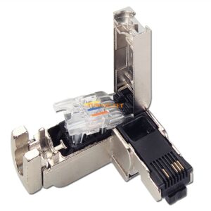 Đầu Nối RJ90 Công Nghiệp 6GK1901-1BB20-2AA0 - Đầu Cáp Ethernet FastConnect 90 Độ, Vỏ Kim Loại Bền Bỉ, Tương Thích Cáp IE FC TP