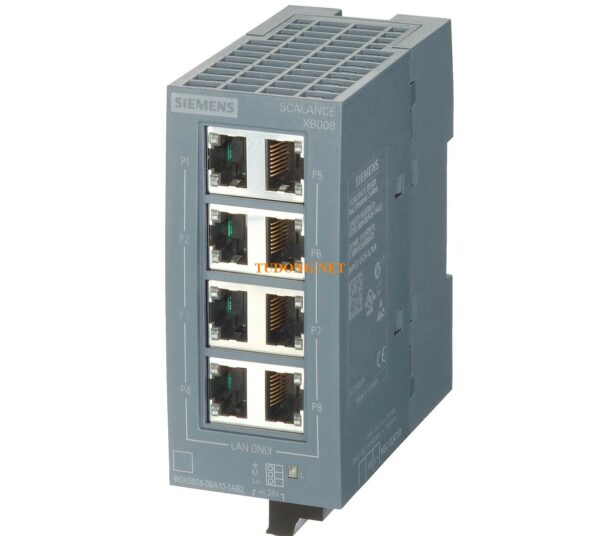 Công Tắc Ethernet Công Nghiệp 6GK5008-0BA10-1AB2 - 8 Cổng RJ45