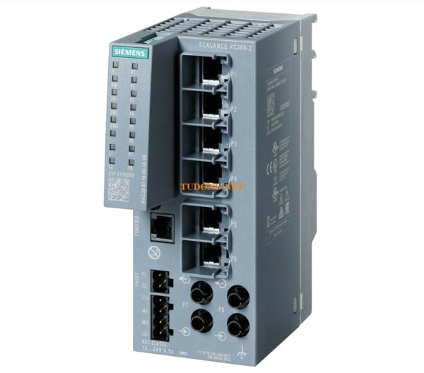 Switch Layer 2 6GK5206-2BB00-2AC2 SCALANCE XC206 - IEC 62443