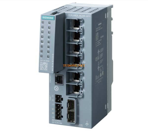 Switch Layer 2 6GK5206-2BS00-2AC2 SCALANCE XC206 - Bền Bỉ, Đáng Tin Cậy