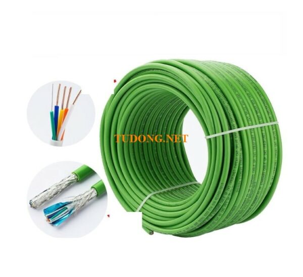 Cáp Mạng Công Nghiệp PROFINET 6XV1840-2AH10 - CAT 5E 4 Lõi Chống Nhiễu - Bán Theo Mét