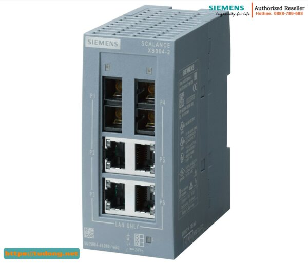 Công Tắc Ethernet Công Nghiệp 6GK5004-2BD00-1AB2 - 4 Cổng RJ45