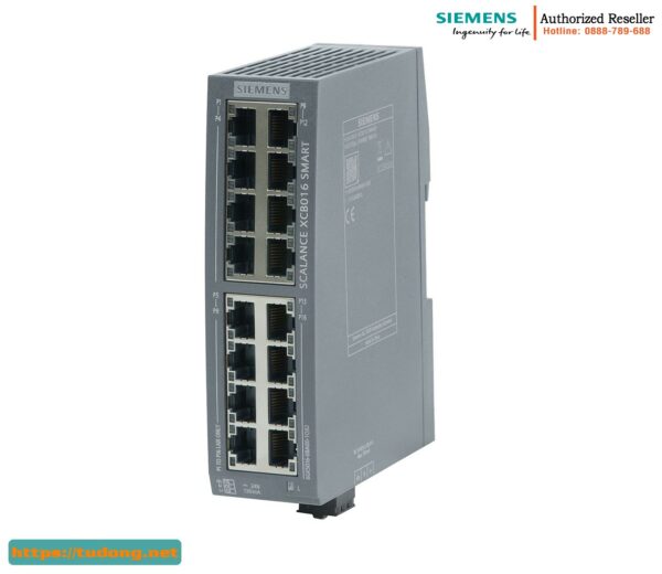 Công Tắc Ethernet Công Nghiệp Siemens 6GK5016-0BA00-1QB2 - 16 Cổng RJ45