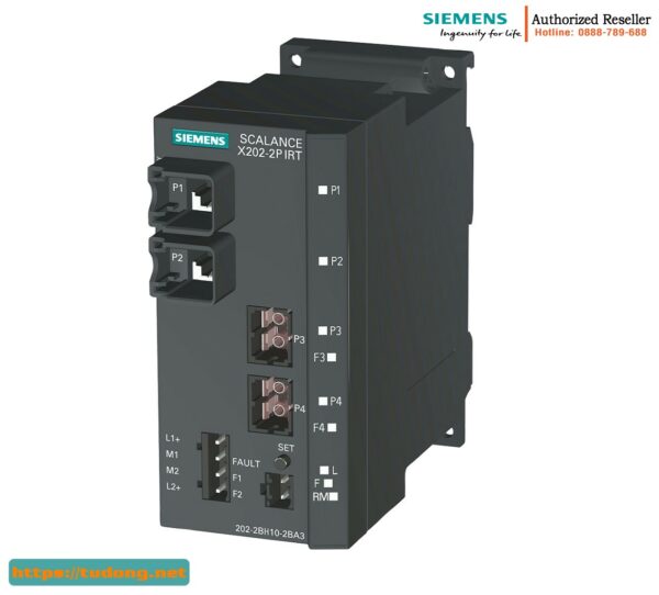 Công Tắc Quản Lý SCALANCE X202-2P IRT 6GK5202-2BH10-2BA3