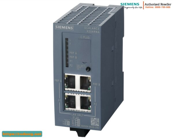 Bộ chuyển mạch SCALANCE X204RNA 6GK5204-0BA00-2KB2 - Mạng Dự Phòng 100Mbit/s