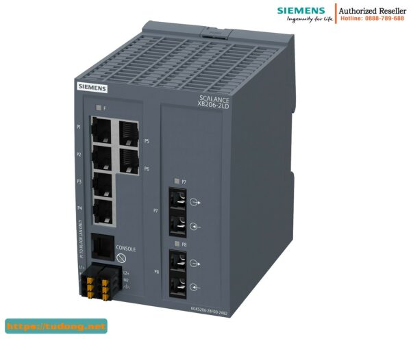 Switch quản lý 6GK5206-2BF00-2AB2 SCALANCE XB206 - 6 cổng RJ45