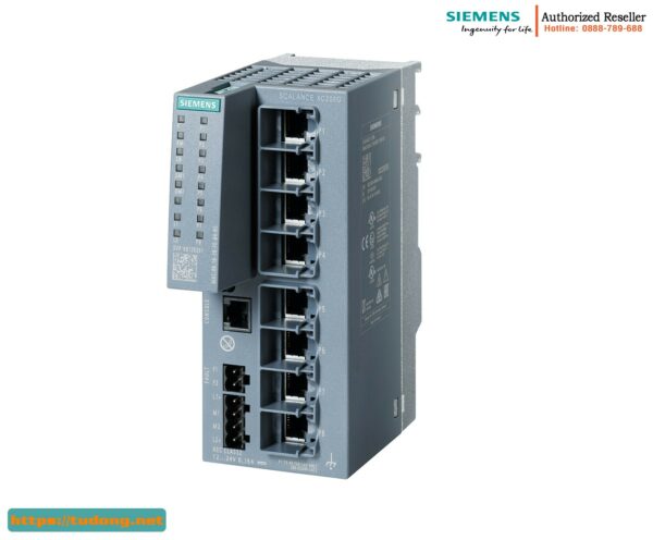 Công tắc Layer 2 6GK5208-0GA00-2AC2 SCALANCE XC208G IEC 62443