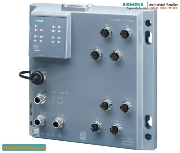 Công Tắc Quản Lý 6GK5208-0UA00-5ES6 SCALANCE XP208PoE EEC