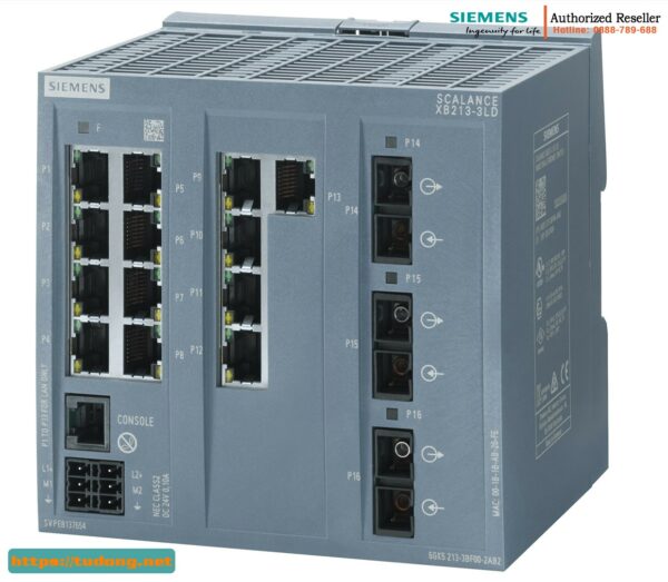 Switch quản lý 6GK5213-3BF00-2TB2 SCALANCE XB213 - 13 cổng RJ45