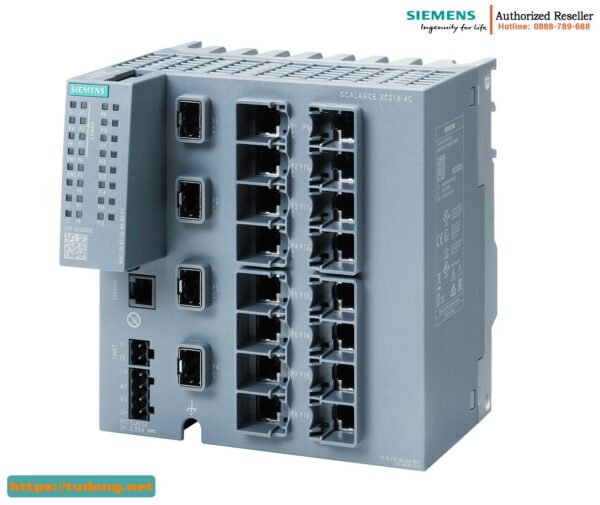 Switch Layer 2 6GK5216-4BS00-2AC2 SCALANCE XC216 - Bền Bỉ, Đáng Tin Cậy
