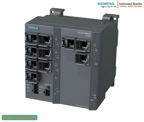 Công Tắc Quản Lý SCALANCE X310 6GK5310-0FA10-2AA3 - 10/100/1000 Mbit
