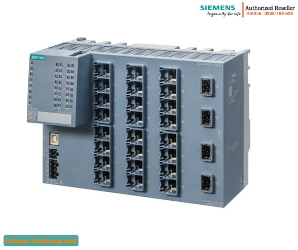 Switch quản lý 6GK5328-4TS01-2AC2 SCALANCE XCM328, 24 cổng RJ45