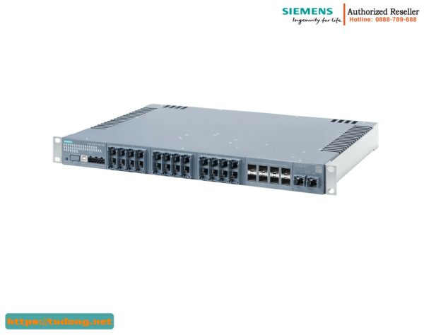Switch Quản Lý 6GK5334-2TS01-2ER3 SCALANCE XRH334 24 Port RJ45