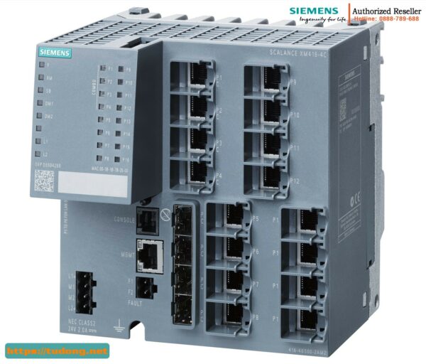 Switch Quản Lý 16 Cổng 6GK5416-4GR00-2AM2 SCALANCE XM416