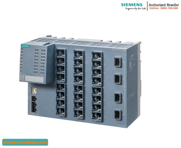 Switch Layer 3 6GK5428-4TR00-2AC2 SCALANCE XC424-4, 24 cổng RJ45