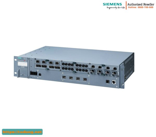 Switch Quản Lý 6GK5528-0AA00-2HR2 SCALANCE XR528 - 19" Rack