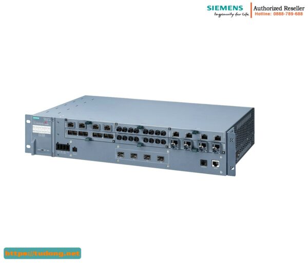 Switch Quản Lý 6GK5528-0AR00-2HR2 SCALANCE XR528 - 19" Rack