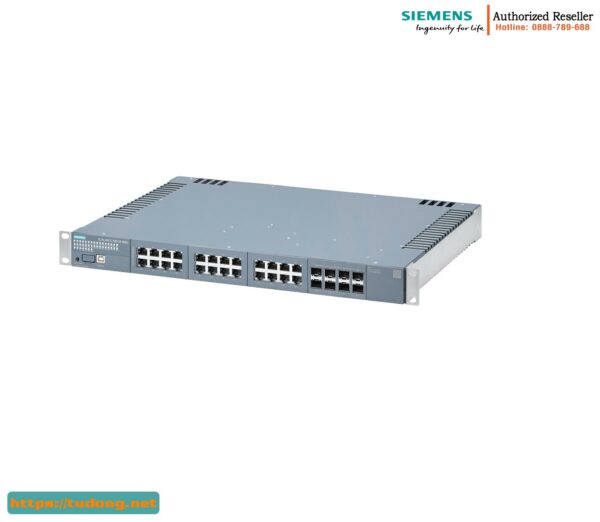 Switch Quản Lý 6GK5532-2SR00-2RR3 SCALANCE XR524 - 24 Port RJ45