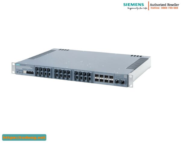 Switch quản lý 6GK5534-3TR00-2AR3 SCALANCE XR522-12, 20 cổng RJ45