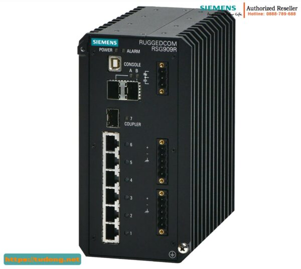 Công Tắc Ethernet 6GK6498-0RB00-1AN1 RUGGEDCOM RSG909R Chịu Nhiệt