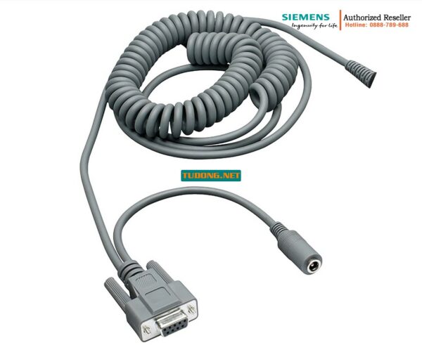 Cáp RS232 Không Nguồn 6GF3320-0AC03 - Dây Cáp Xoắn Ốc 2.4m Cho MV320 Chính Hãng