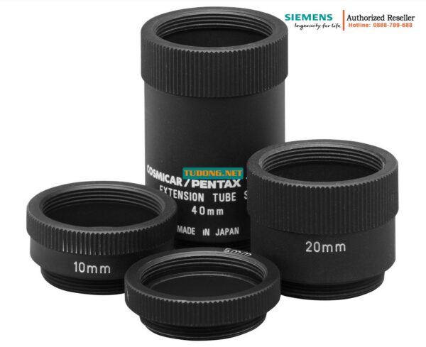 Vòng Giãn Cách Macro 6GF9001-1BU01 - Bộ 3 Vòng 0.5/1/2mm, Ren C, 31mm - Chụp Ảnh Cận Cảnh Chuyên Nghiệp