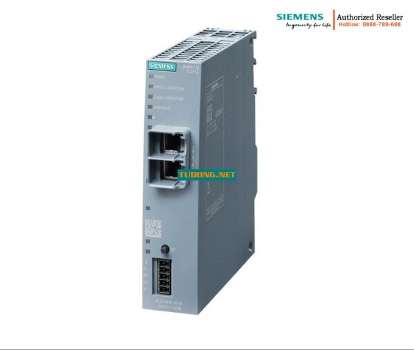 Gateway IoT SIMATIC CloudConnect 7 CC712 - Thiết Bị Kết Nối Cloud Cho PLC Siemens, Hỗ Trợ Đa Giao Thức S7, OPC UA, Modbus, MQTT - 6GK1411-1AC00