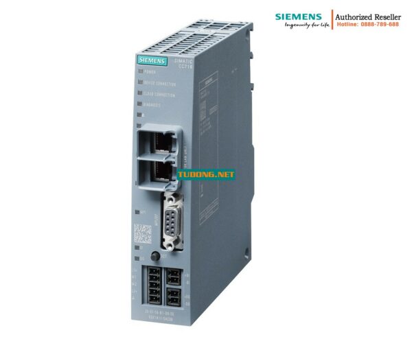 Gateway IoT SIMATIC CloudConnect 7 6GK1411-5AC00 - Kết nối thiết bị tự động hóa tới Cloud, hỗ trợ S7, OPC UA, Modbus, MQTT
