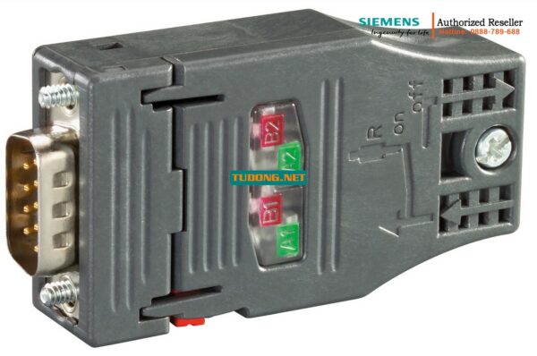 Đầu nối PROFIBUS 6GK1500-0FC10 - Cổng cáp trục, tốc độ 12Mbit/s, tương thích SIMATIC & OLM