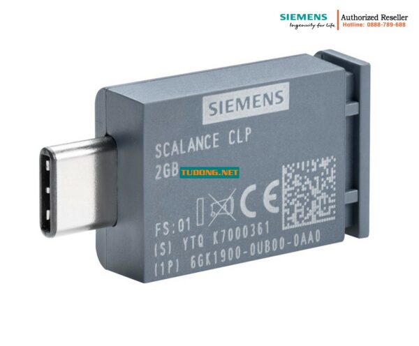 6GK1900-0UQ00-0AA0 - Bộ Nhớ SCALANCE CLP 2GB Thay Thế Nhanh, Lưu Cấu Hình Thiết Bị Mạng