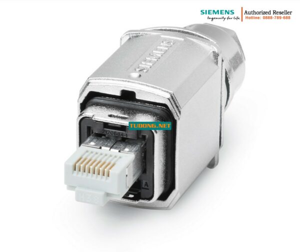 Đầu Nối RJ45 Siemens 6GK1901-1BB21-6AA0 IP65 FastConnect - Cắm Trực Tiếp Trên Cáp, Vỏ Kim Loại