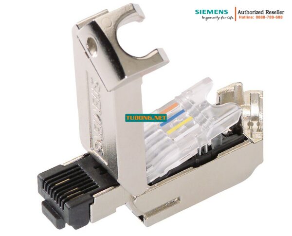 Đầu Nối RJ45 Công Nghiệp Siemens 6GK1901-1BB30-0AB0 - Vỏ Kim Loại Bền Bỉ, Kết Nối FC Nhanh, 10 Cái/Hộp