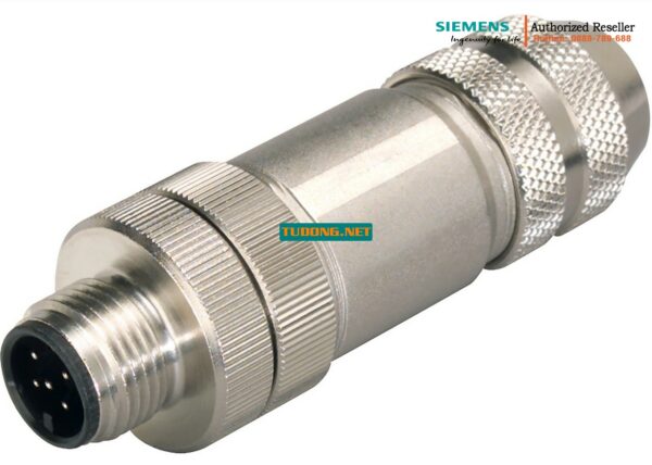 Đầu Nối Chấm Dứt M12 6GK1905-0ED00 Cho ET 200 - Có Điện Trở Tích Hợp, Dành Cho PB, Cổng Cái, Hộp 5 Cái