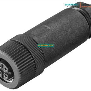 6GK1908-0DC10-6AA3 - Đầu Nối Tín Hiệu M12 PRO Cho SCALANCE X208 PRO - 5 Cực, Chuẩn B - Bộ 3 Cái - Siemens Chính Hãng