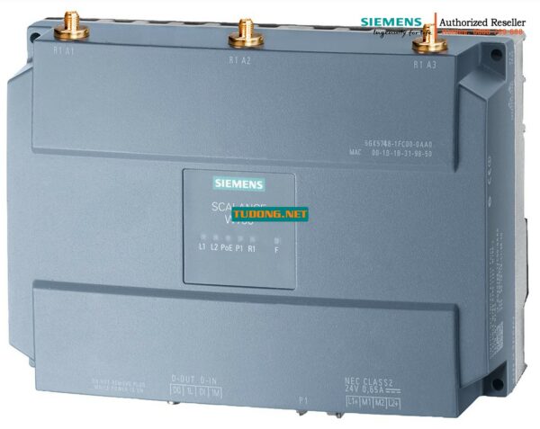 Module Mạng Không Dây Công Nghiệp Siemens SCALANCE W748-1 RJ45 (6GK5748-1FC00-0AA0) - Hỗ Trợ IWLAN, PoE, 2.4/5GHz - Sản Phẩm Ngừng Sản Xuất