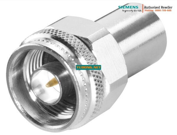 Đầu Nối N-Connect Nam 6GK5795-1TN00-1AA0 | IP65, 50 Ohm, 2.4-5GHz, Chống Bụi Nước, Chính Hãng