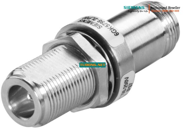 6GK5798-2LP00-2AA6 - Thiết bị chống sét LP798-1N chính hãng cho anten SCALANCE W/M, kết nối N/N, IP66/68, bảo vệ hiệu quả 0-6GHz