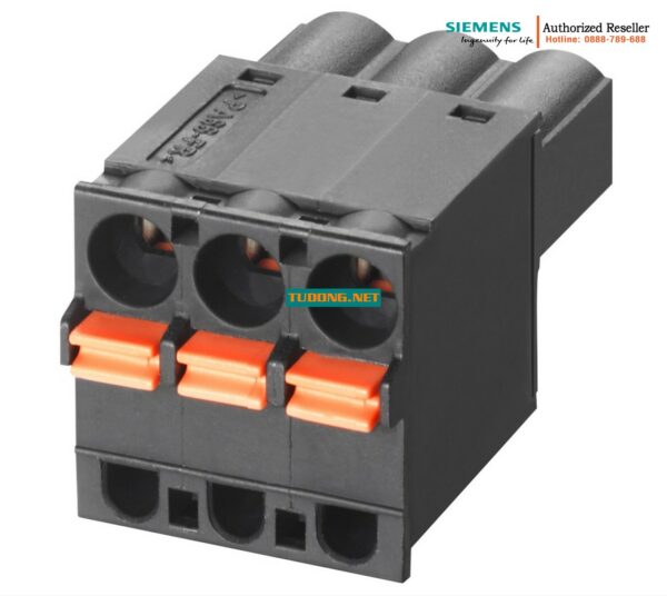 Đầu Nối Nguồn 3 Cực 6GK5980-1CB10-0BA5 | 24V AC/DC | Dành Cho SCALANCE XB-000 | 1 Hộp 5 Cái