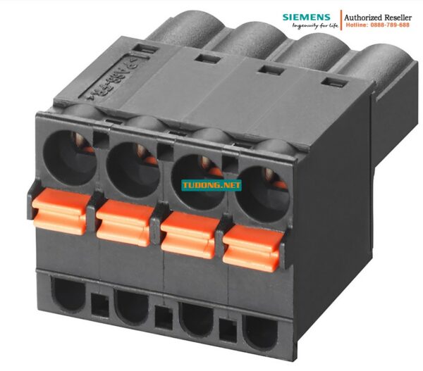 Đầu Nối Nguồn 24V DC Siemens 6GK5980-1DB10-0AA5 - Phụ Tùng Thay Thế SCALANCE (Hộp 5 Cái)