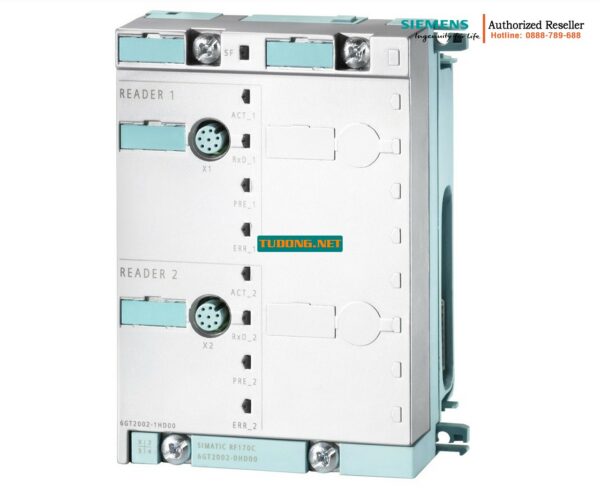 Khối Kết Nối RFID 6GT2002-1HD01 Cho RF170C - Kết Nối 2 Đầu Đọc Qua Cổng M12, RS-422/RS232