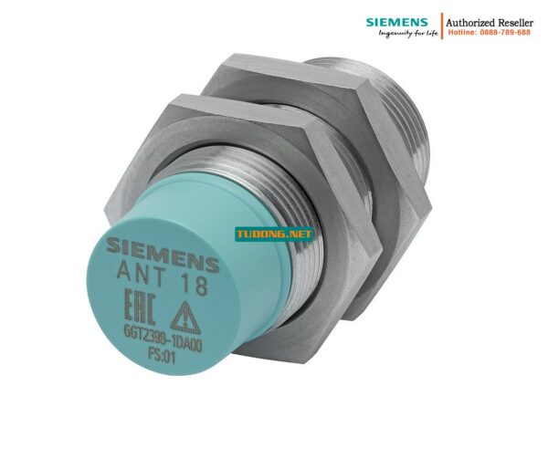 Antenna SIMATIC RF200/RF300 Chống Nước IP65 Thép Không Gỉ 6GT2398-1DA10 - Dây Cáp 3m, Nhiệt Độ -25 đến 70°C