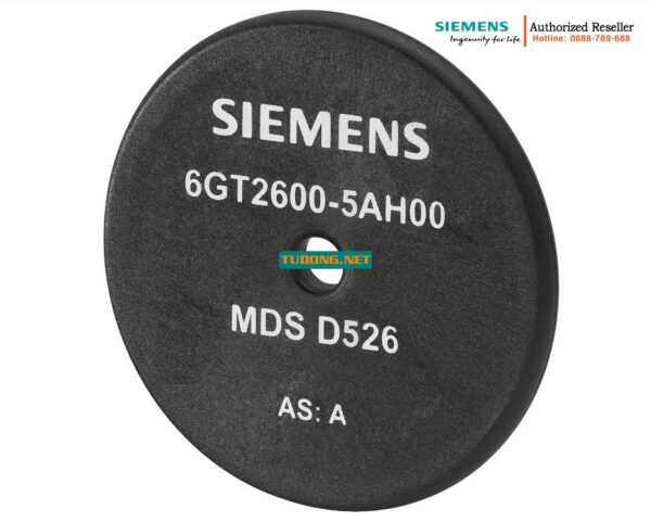 Transponder 6GT2600-5AH00 - Thẻ RFID cho RF200/RF300 Gen2, Bộ nhớ 8192-byte