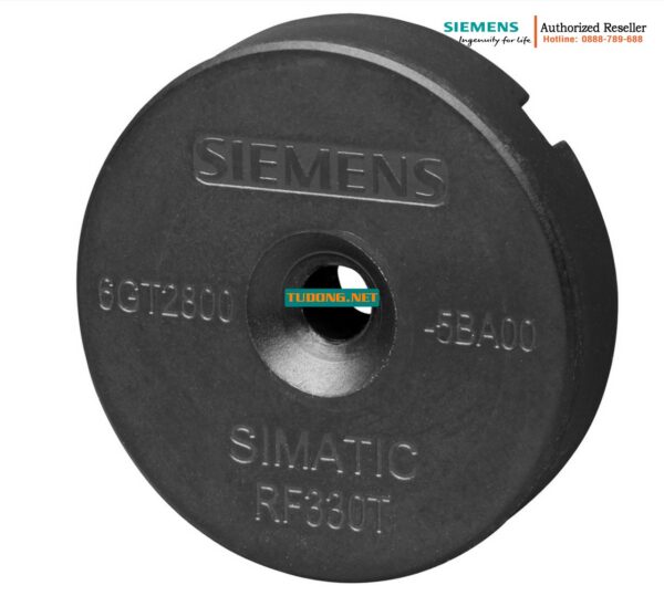 6GT2800-5BA00 - Đầu Đọc SIMATIC RF330T IP68 Chống Nước, Dùng Trên Kim Loại, -25°C đến +85°C