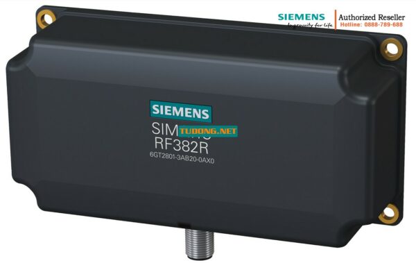 Đầu Đọc RFID Siemens 6GT2801-3AB20-0AX0 - SIMATIC RF382R Chuẩn IP67, Giao Tiếp RS422/232, Antenna Tích Hợp, Dùng Trong Công Nghiệp