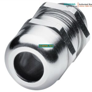 Đầu nối cáp M16 IP68 6NH3112-3BA00-1XX4 bằng đồng mạ niken - Tương thích tủ điện 6NH3112-3BA00-1x X1/X3 - Chịu nhiệt -40 đến +100°C - Hộp 2 cái