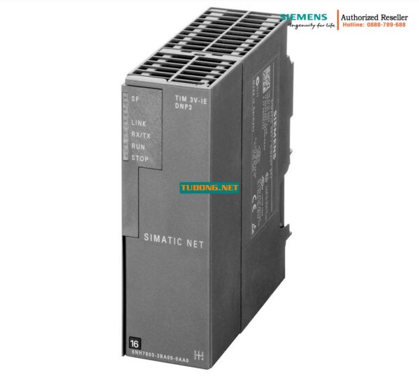 Mô-đun DNP3 TIM 3V-IE 6NH7803-3BA00-0AA0 cho SIMATIC S7-300 - Giao tiếp RS232/RJ45, hỗ trợ WAN/LAN